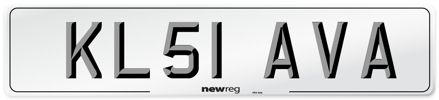 KL51 AVA Number Plate from New Reg